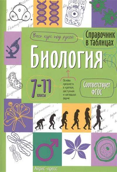 Обложка книги «Биология. 7-11 классы»