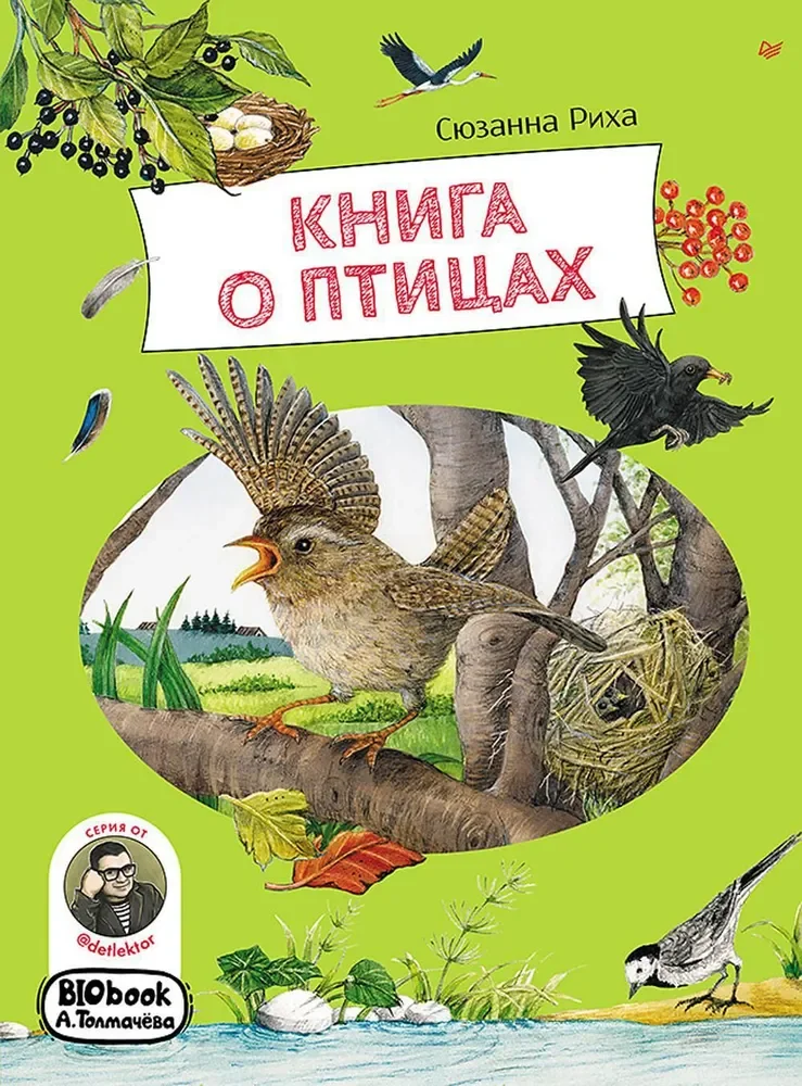 Обложка книги «Книга о птицах. BIObook А. Толмачёва»