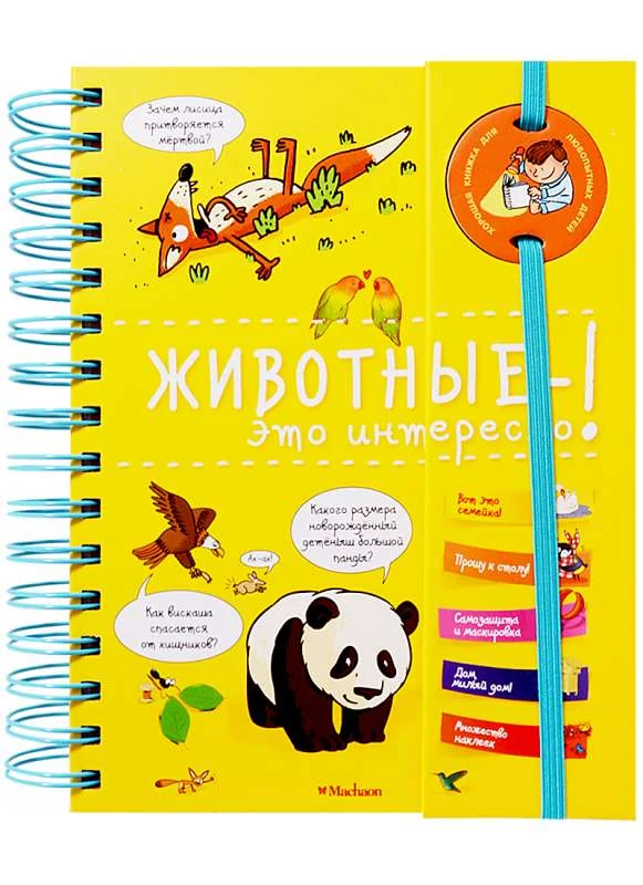 Обложка книги «Животные – это интересно!»