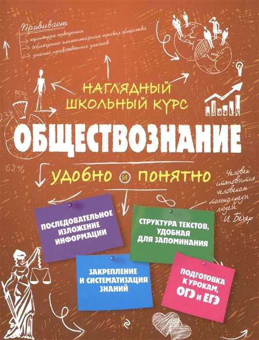 Обложка книги «Обществознание»