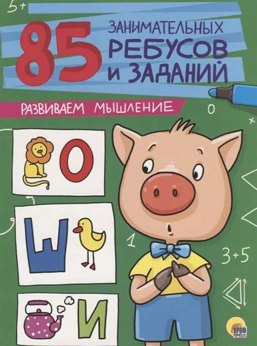 Обложка книги «Развиваем мышление»
