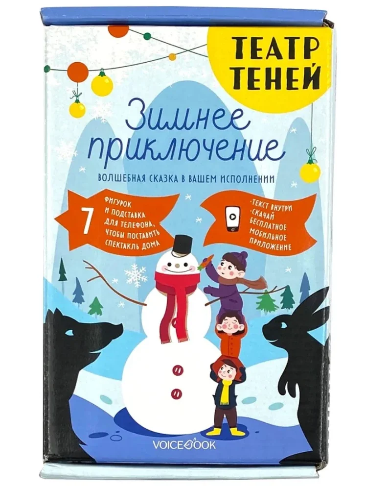 Обложка книги «Театр теней. Зимнее приключение»
