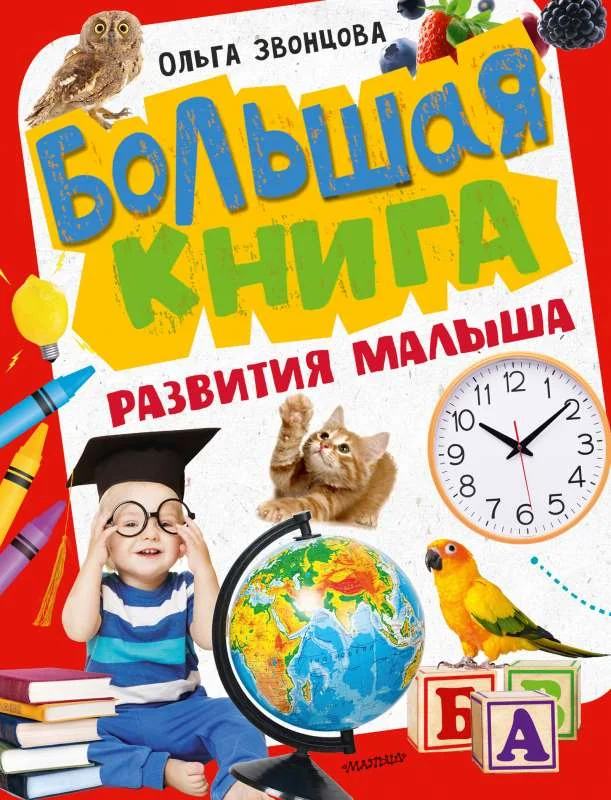 Обложка книги «Большая книга развития малыша»