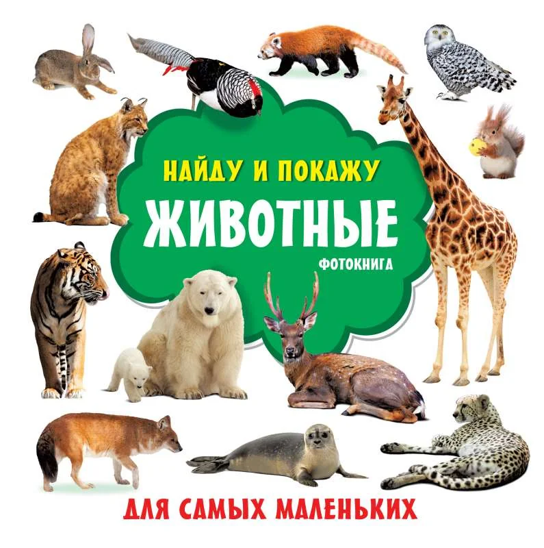 Обложка книги «Животные. Фотокнига»