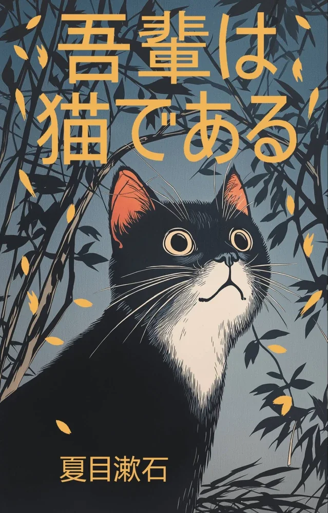 Обложка книги «Wagahai wa neko de aru. Ваш покорный слуга кот»