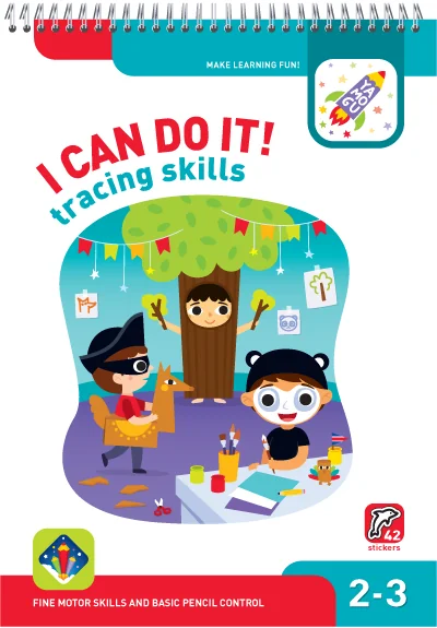 Обложка книги «I Can Do It! Tracing Skills. Age 2-3 Я могу рисовать линии! 2-3 года»