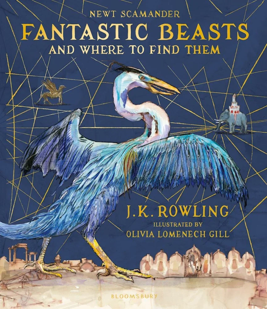 Обложка книги «Fantastic Beasts and Where to Find Them»