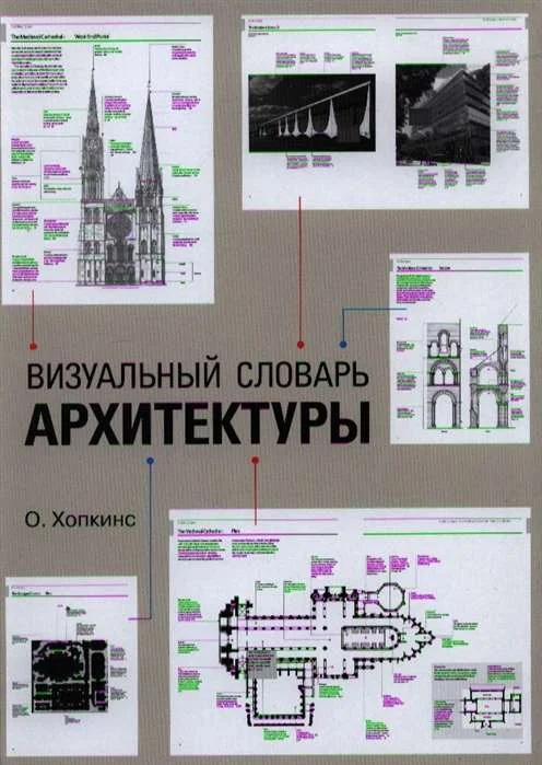 Обложка книги «Визуальный словарь архитектуры»