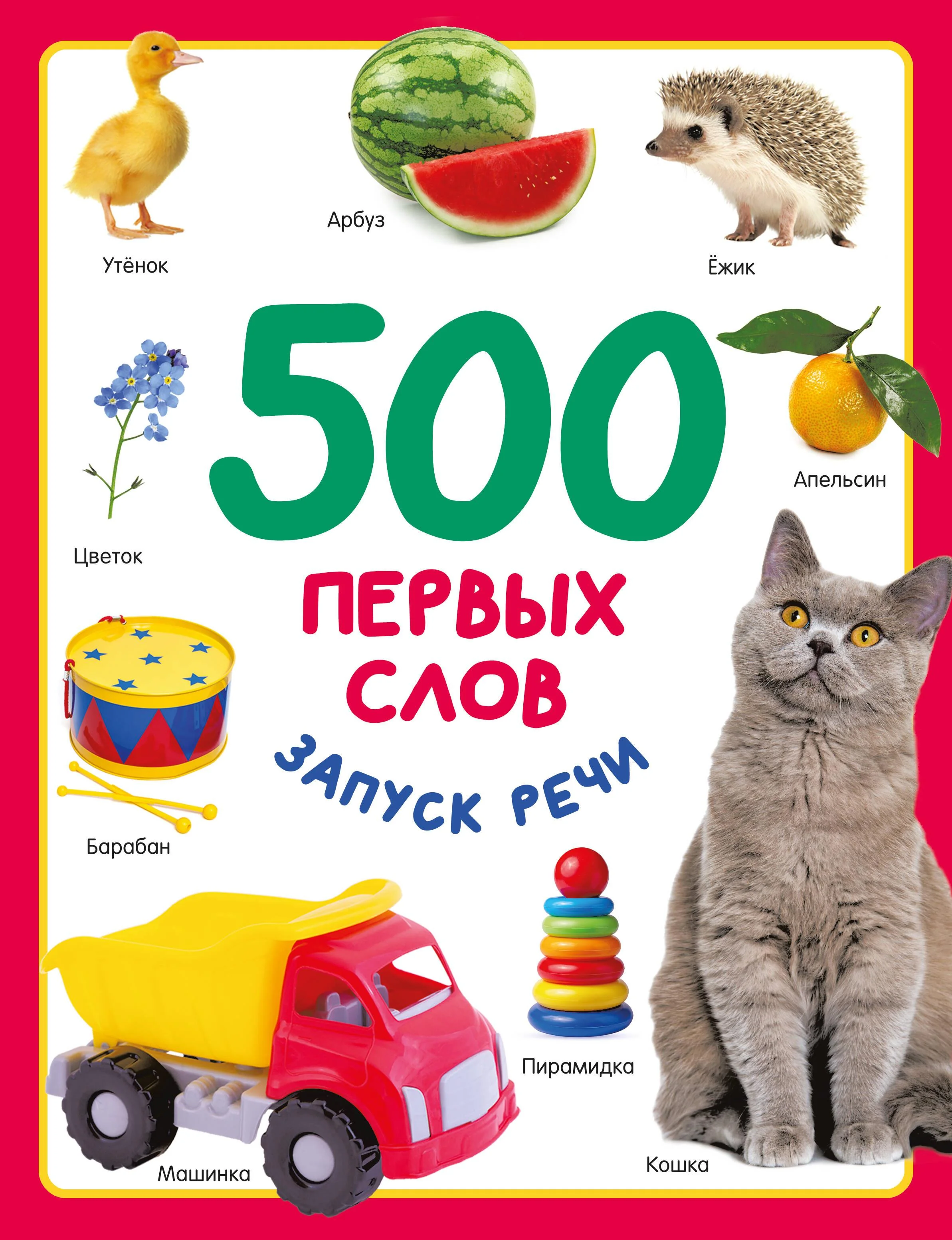 Обложка книги «500 первых слов. Запуск речи»