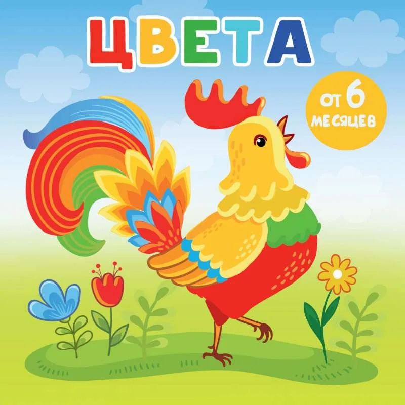 Обложка книги «От 6 месяцев. Изучаем цвета»