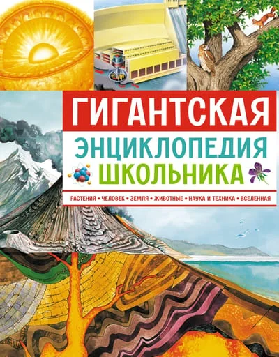 Обложка книги «Гигантская энциклопедия школьника»
