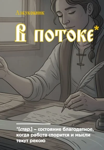 Обложка книги «Блокнот. Азбуковник. В потоке»