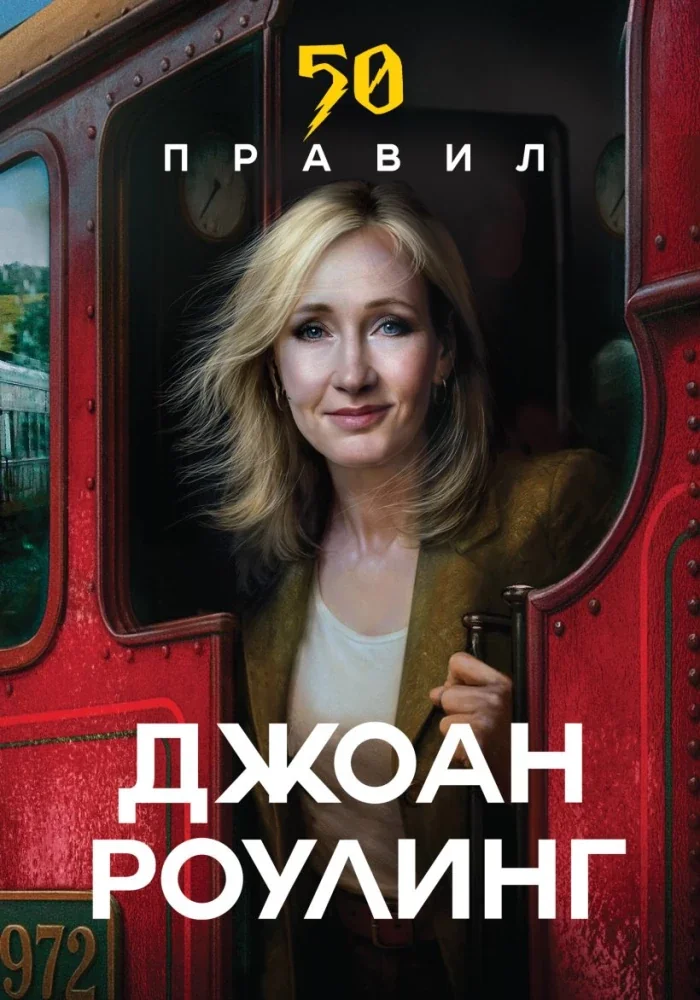 Обложка книги «50 правил Джоан Роулинг»