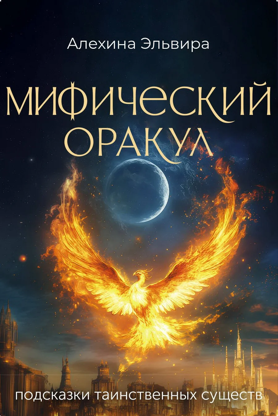 Обложка книги «Мифический оракул: подсказки таинственных существ ( 80 детализированных карт-образов и брошюра с толкованиями и раскладами)»