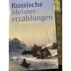 Обложка книги «Русские литературные шедевры Russische Meister Erzählungen»