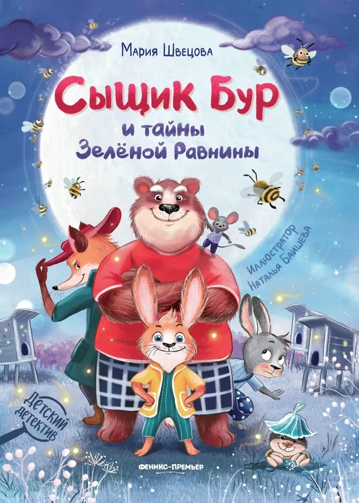 Обложка книги «Сыщик Бур и тайны Зеленой Равнины»
