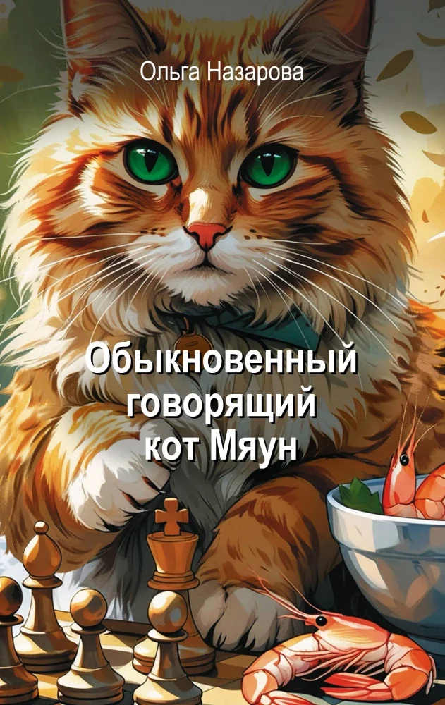Обложка книги «Обыкновенный говорящий кот Мяун»