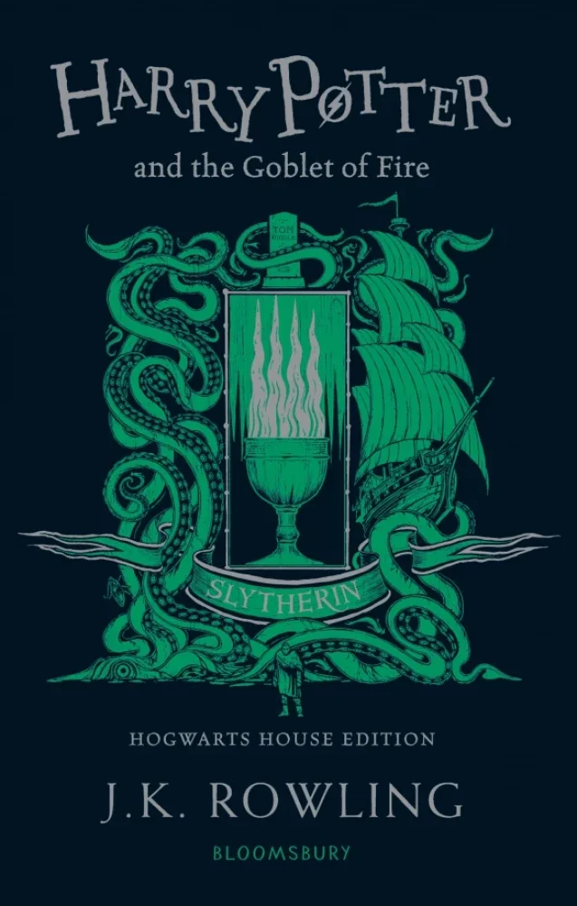 Обложка книги «Harry Potter and the Goblet of Fire. Slytherin Edition»