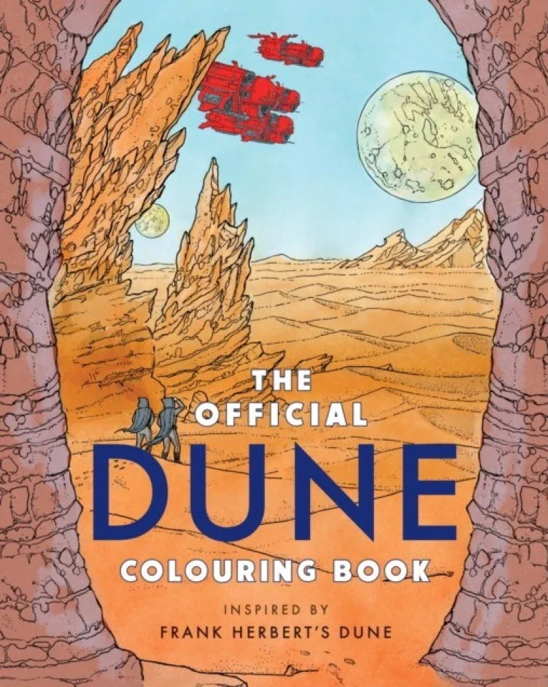 Обложка книги «The Official Dune Colouring Book»