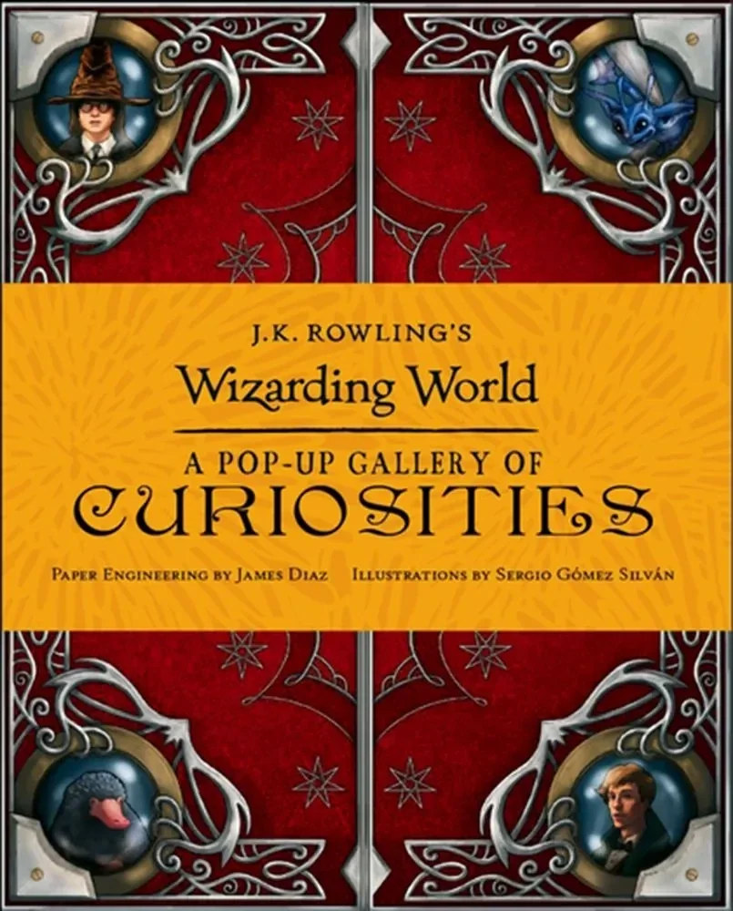 Обложка книги «J.K. Rowling's Wizarding World - A Pop-Up Gallery of Curiosities Магический мир Дж К Роулинг- Понорамная галлерея редкостей/ Книги на английском языке»