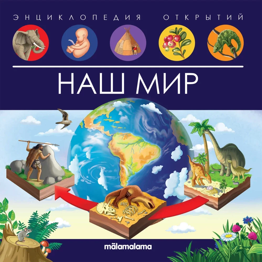Обложка книги «Наш мир. Энциклопедия открытий»
