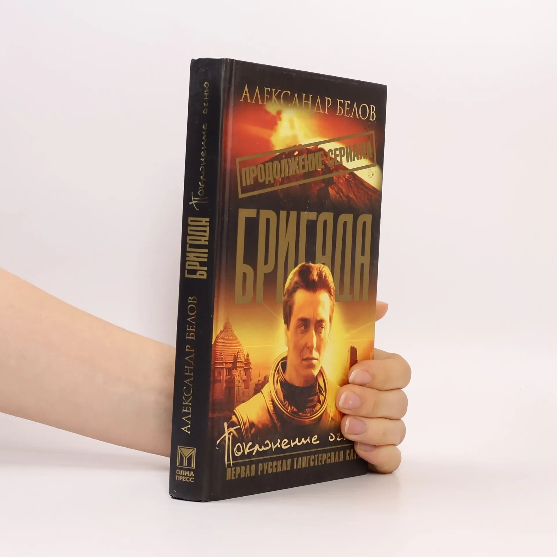 Обложка книги «Бригада. Поклонение огню»