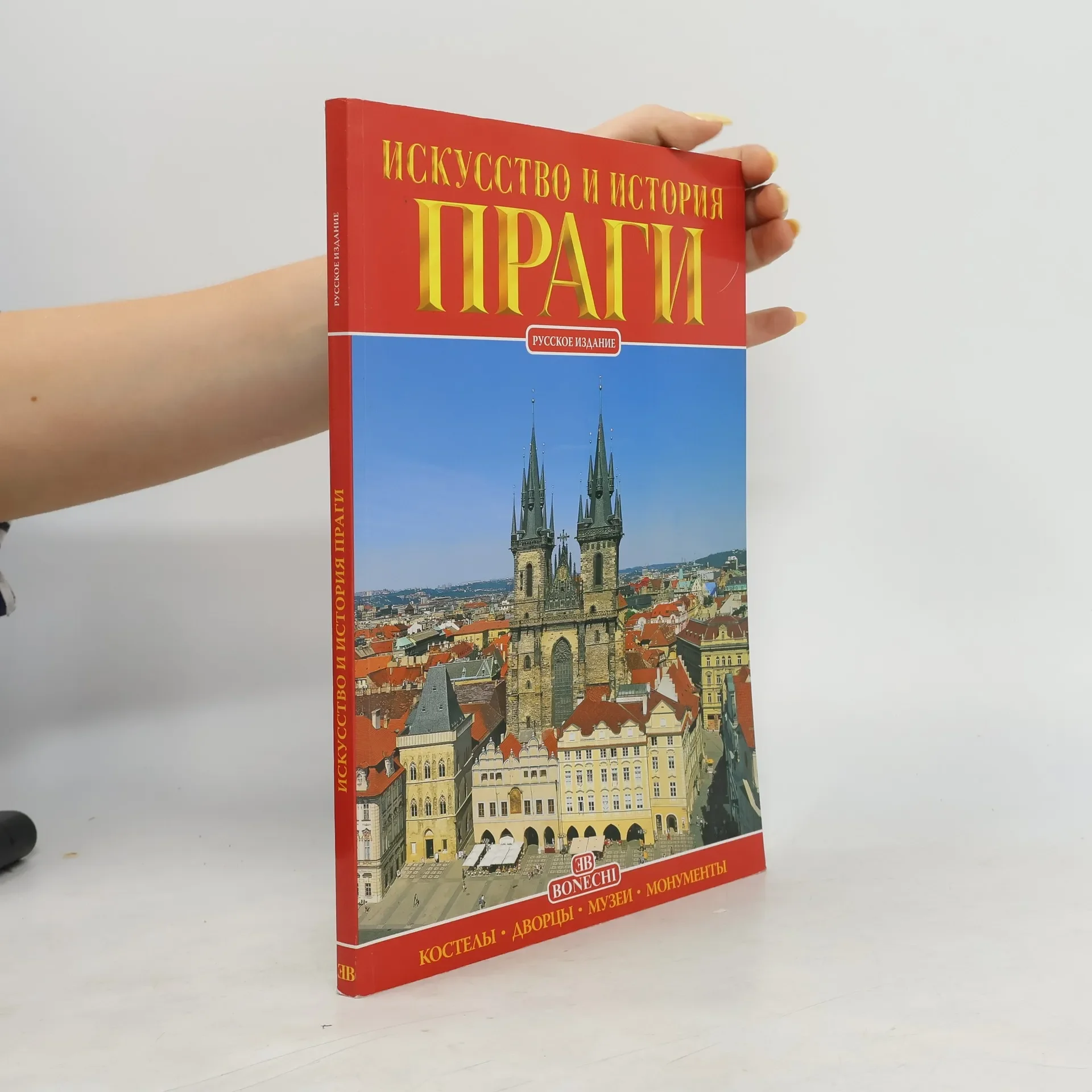 Обложка книги «Искусство в истории Праги»
