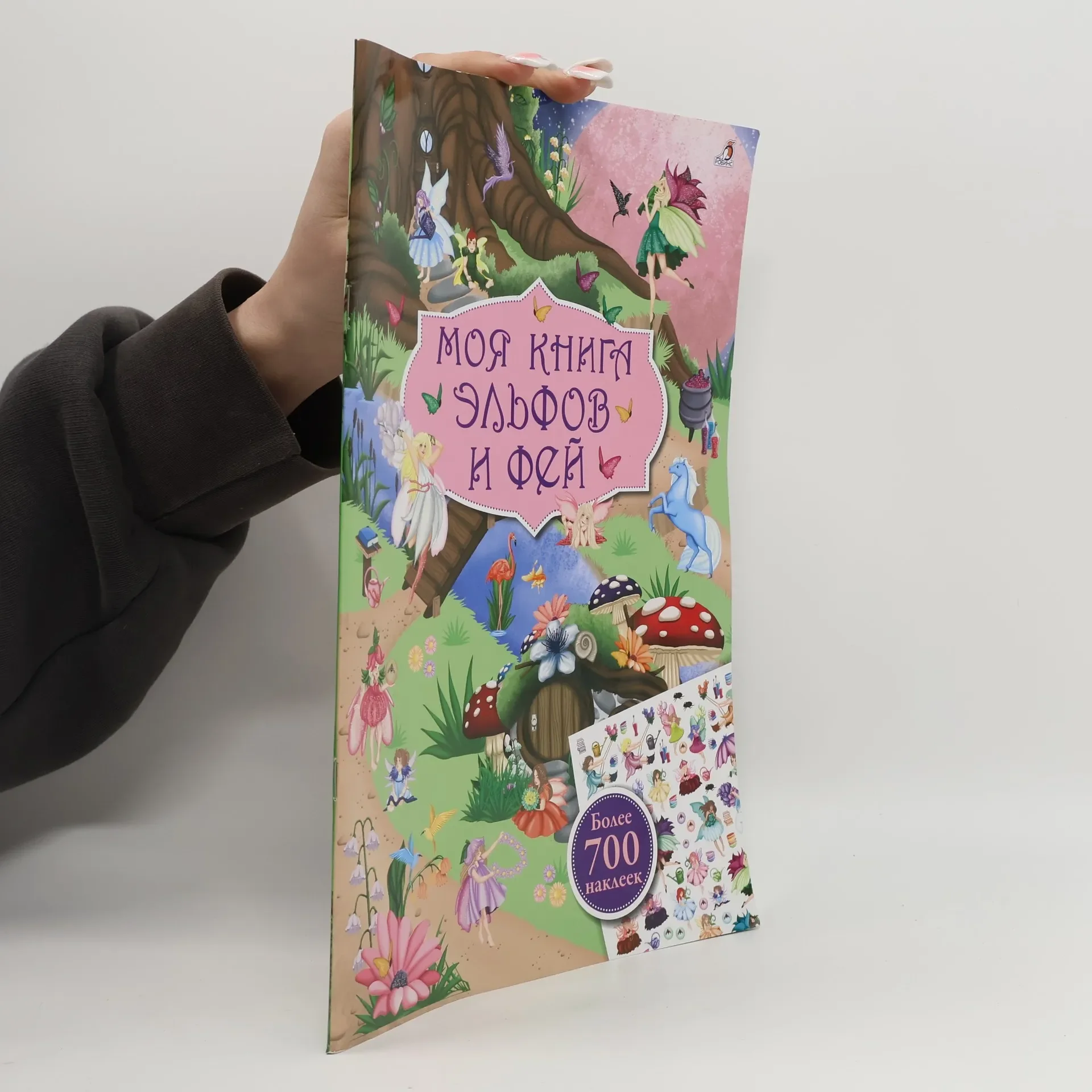 Обложка книги «Моя книга эльфов и фей с наклейками»