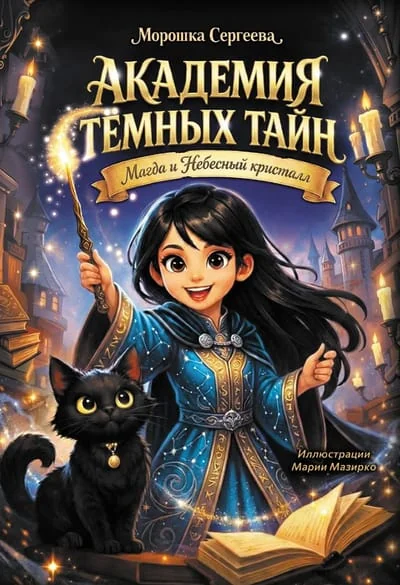 Обложка книги «Академия темных тайн. Магда и Небесный кристалл»