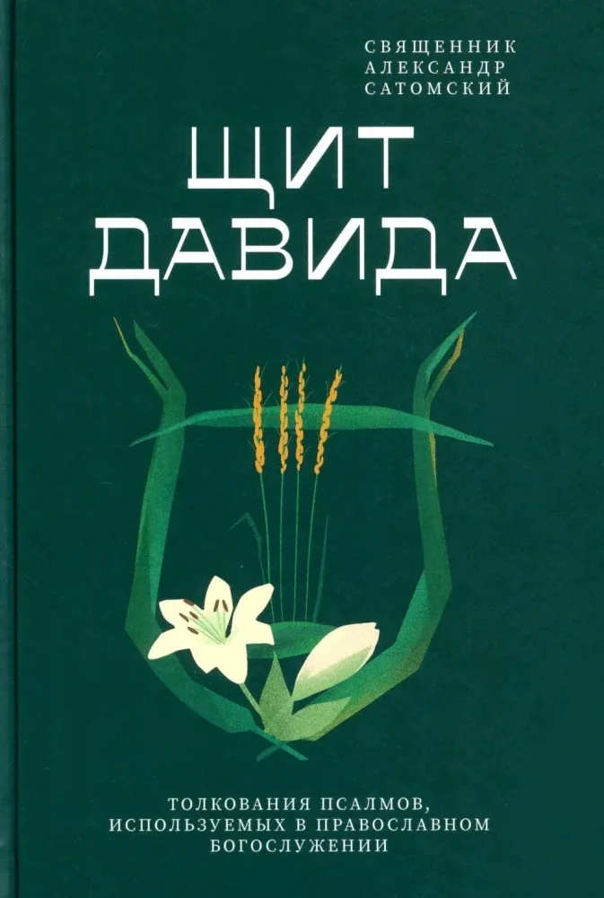 Обложка книги «Щит Давида. Толкование псалмов, используемых в православном богослужении»
