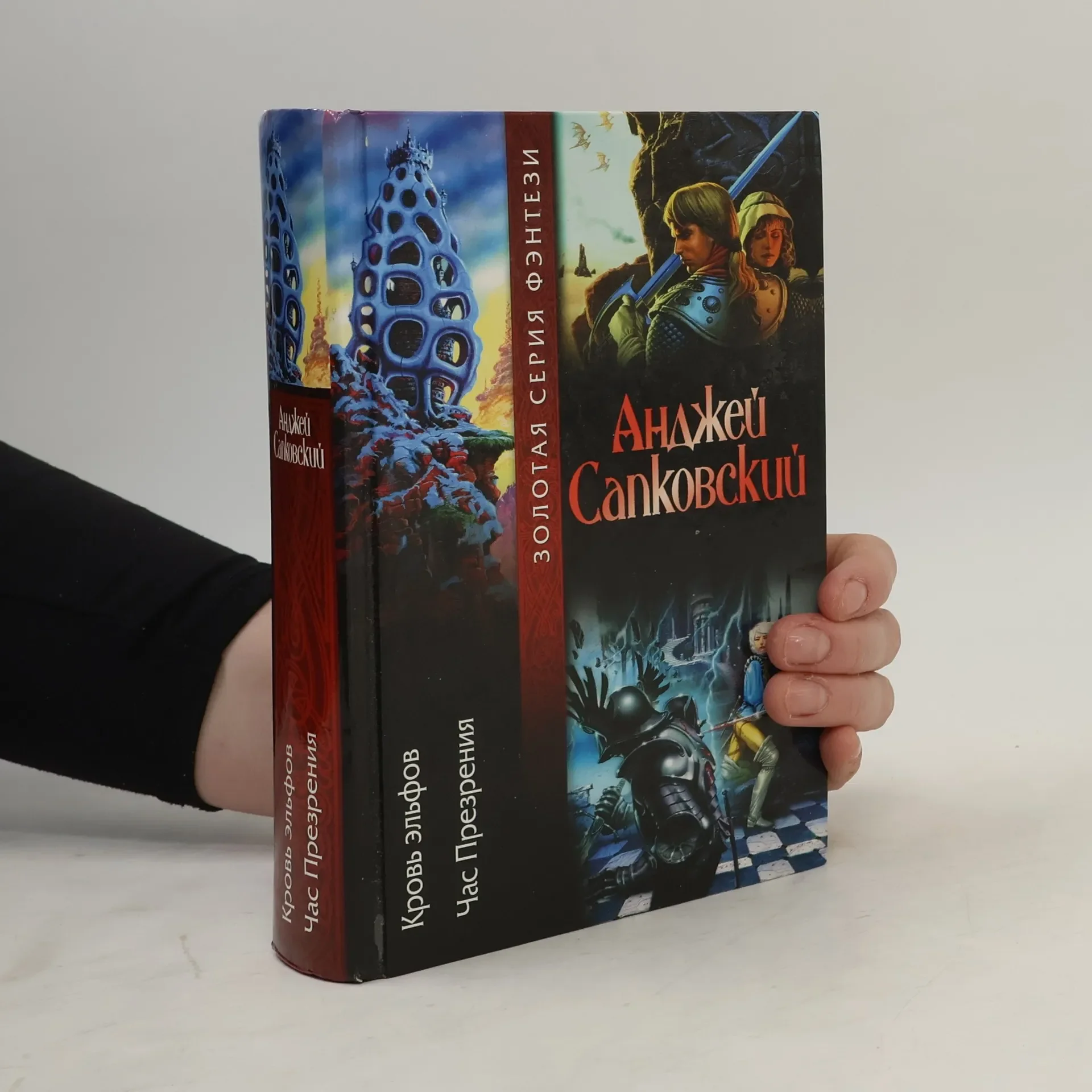 Обложка книги «Золотая серия фэнтези: Кровь эльфов. Час Презрения»