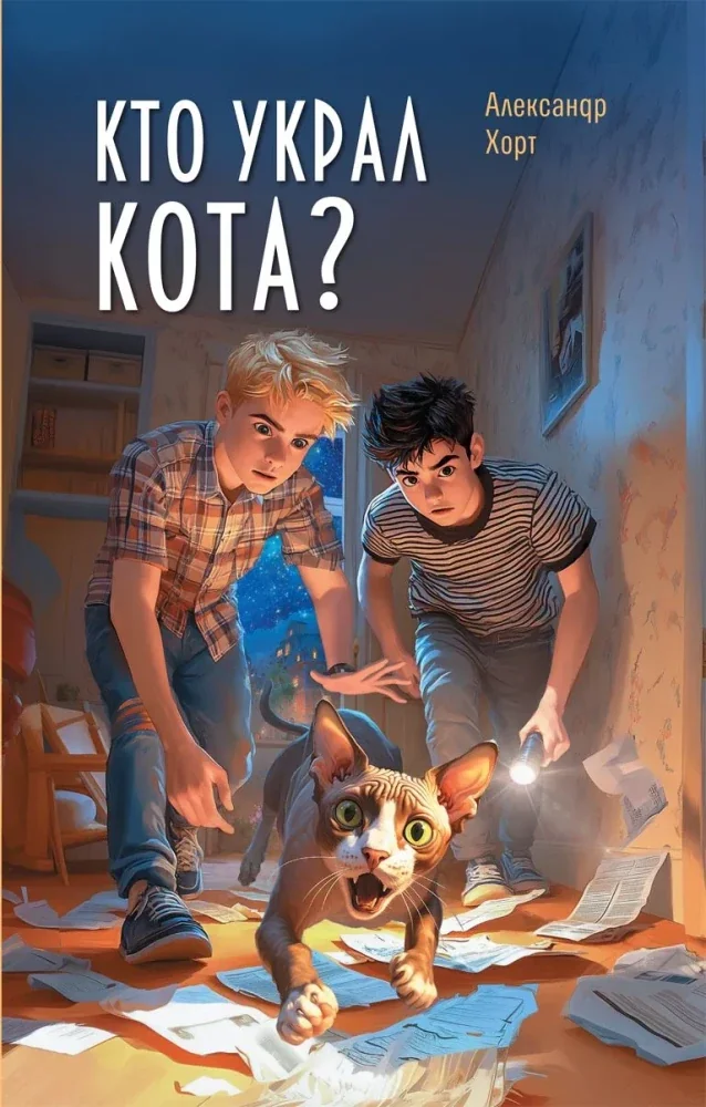 Обложка книги «Кто украл кота?»