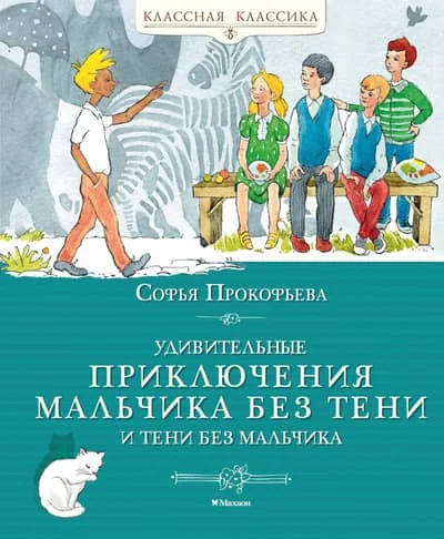 Обложка книги «Удивительные приключения мальчика без тени и тени без мальчика сказочная повесть»