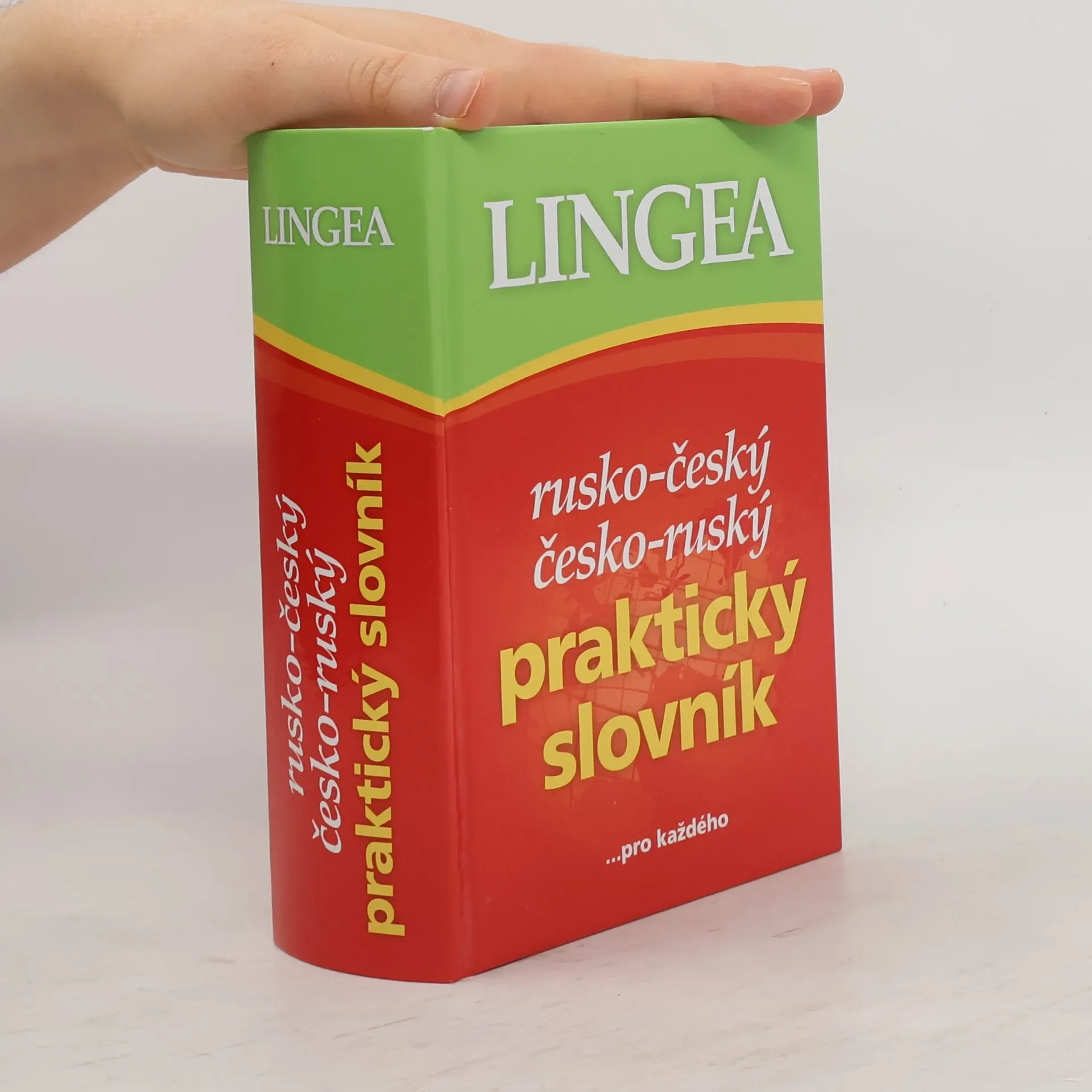 Обложка книги «Rusko-český, česko-ruský praktický slovník»