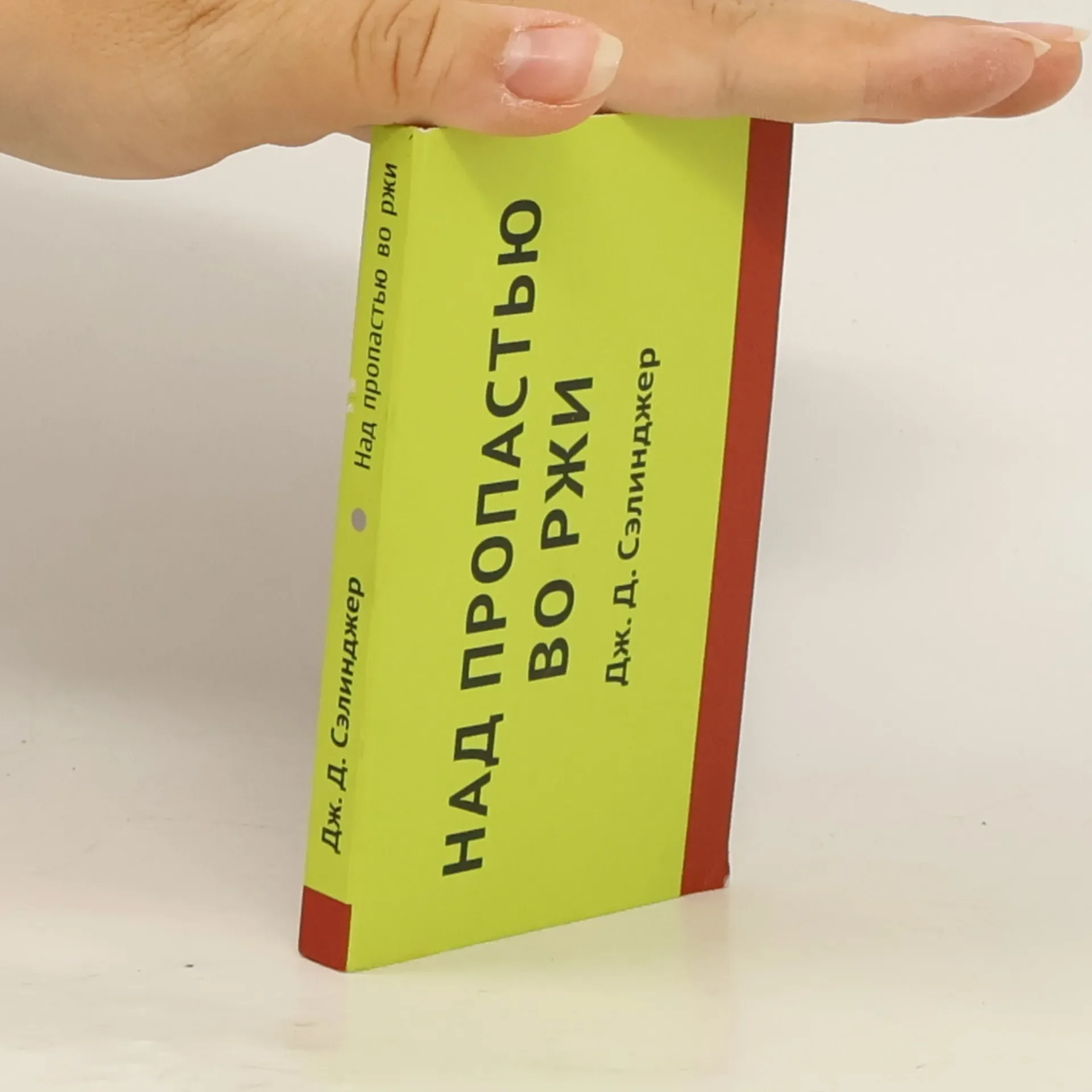 Обложка книги «Над пропастью во ржи»