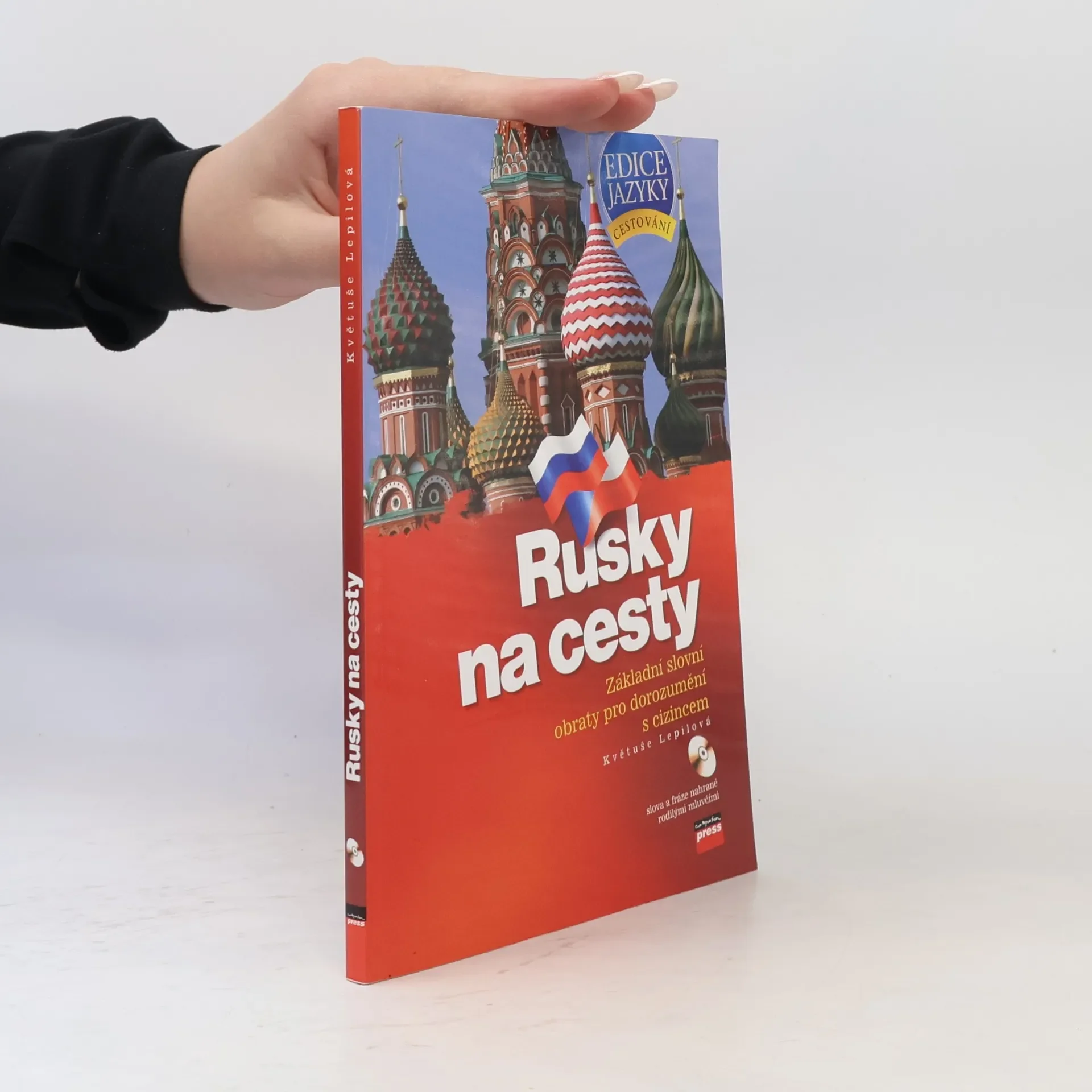 Обложка книги «Rusky na cesty. Základní slovní obraty pro dorozumění s cizincem»