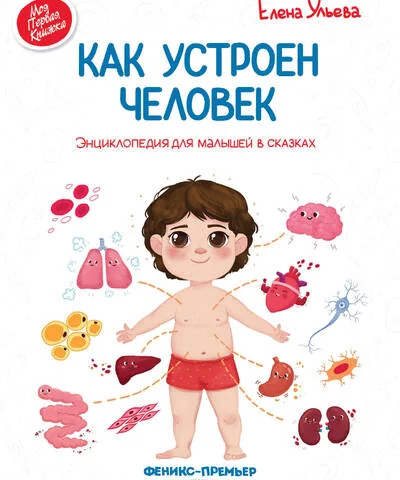 Обложка книги «Как устроен человек: энциклопедия для малышей в сказках»