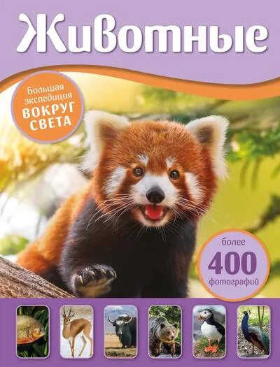 Обложка книги «Животные. Большая экспедиция вокруг света»