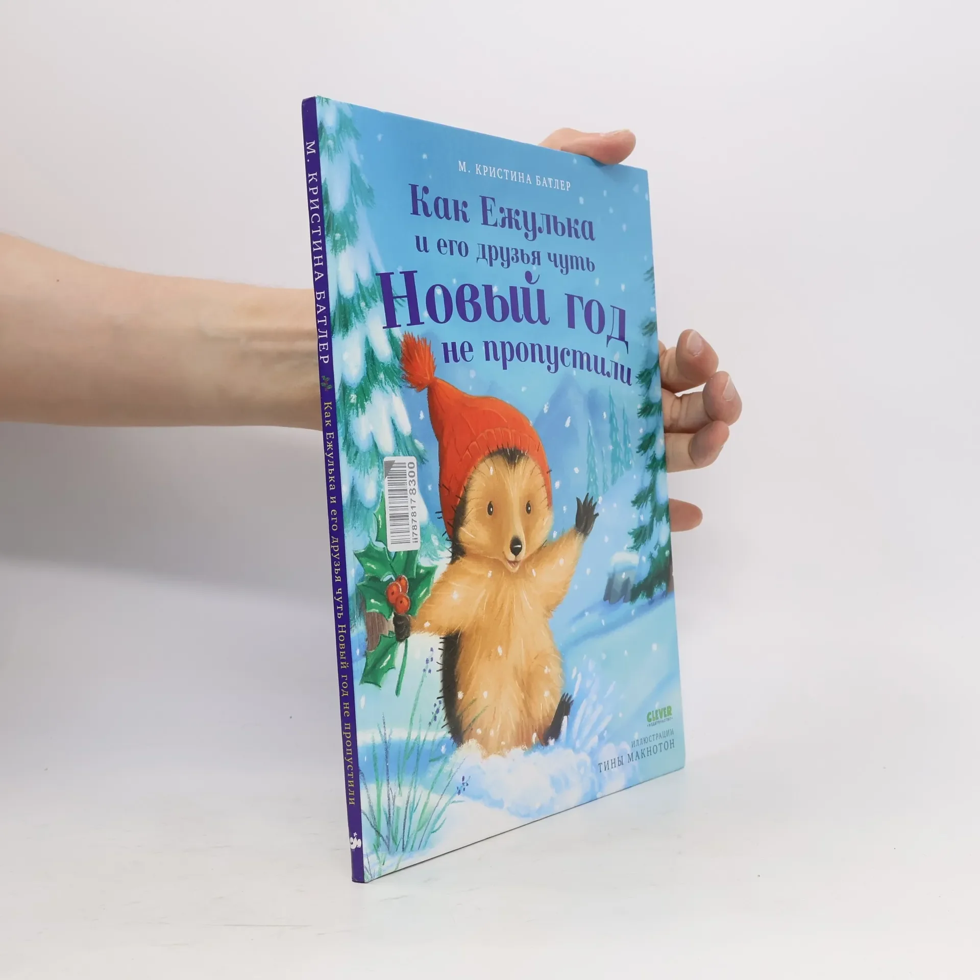 Обложка книги «Как Ежулька и его друзья чуть Новый год не пропустили»