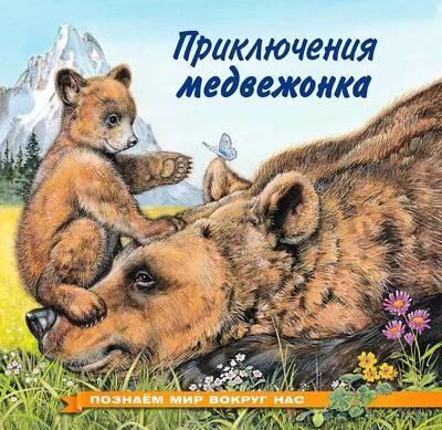 Обложка книги «Познаем мир вокруг нас. Приключения медвежонка»