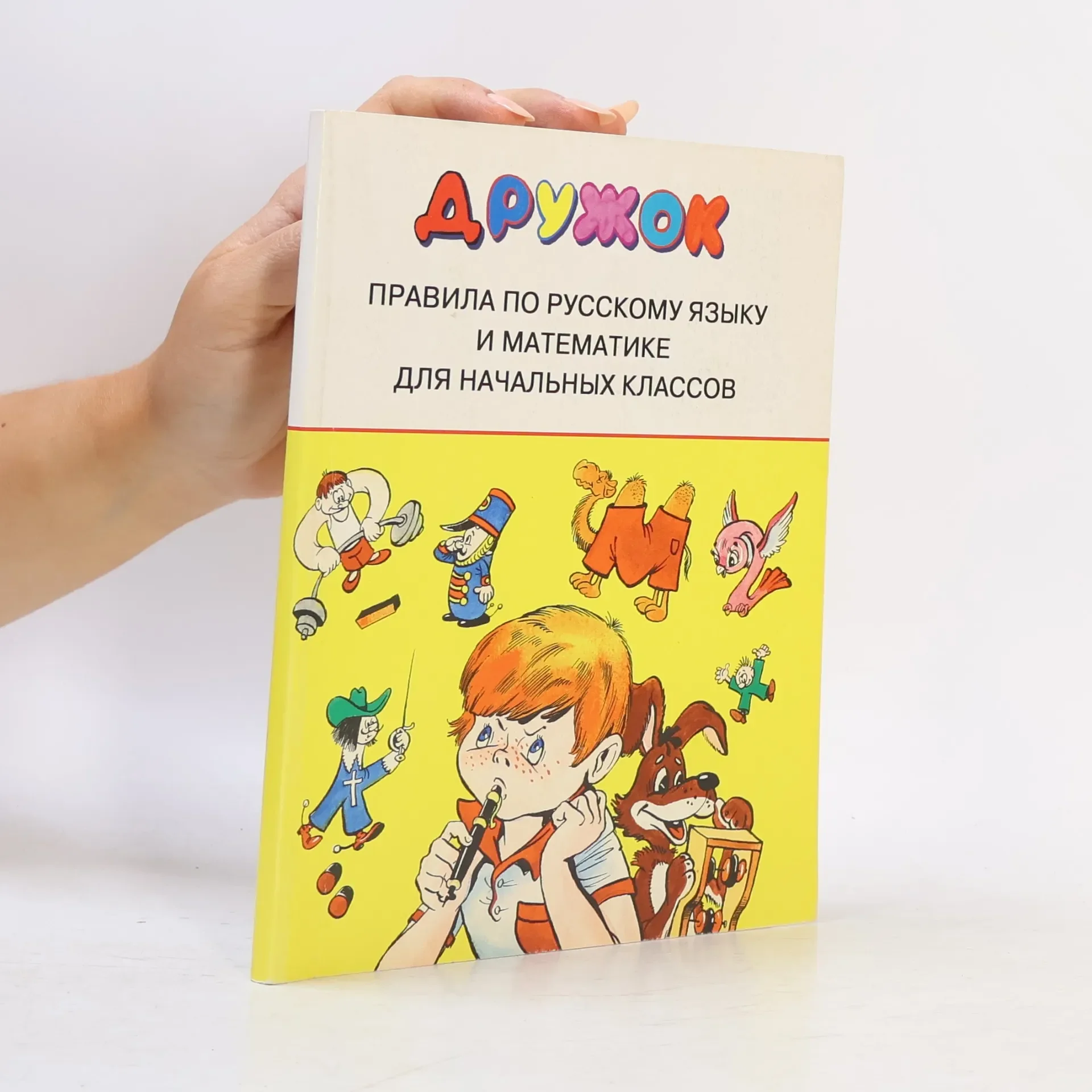 Обложка книги «Правила по русскому языку и математике для начальных классов»