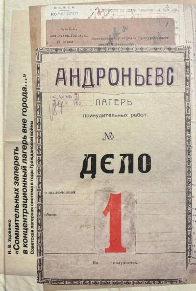 Обложка книги ««Сомнительных запереть в концентрационный лагерь вне города…» Советская лагерная система в годы Гражданской войны»