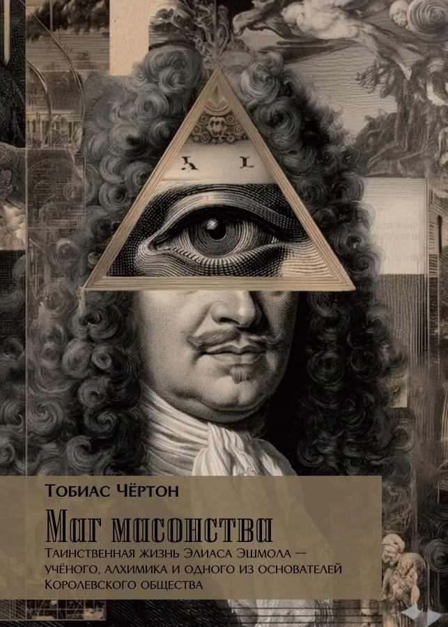 Обложка книги «Маг масонства. Таинственная жизнь Элиаса Эшмола — учёного, алхимика и одного из основателей Королевского общества»