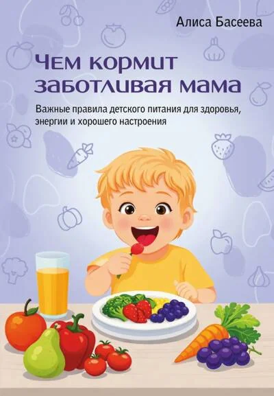 Обложка книги «Чем кормит заботливая мама. Важные правила детского питания для здоровья, энергии и хорошего настроения»
