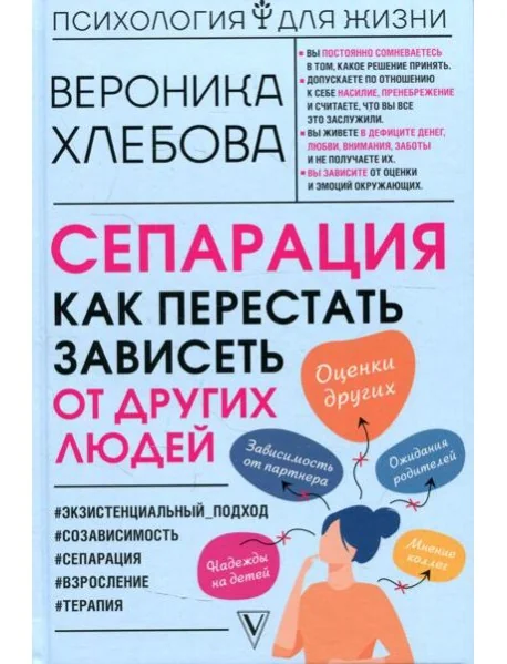 Обложка книги «Сепарация: как перестать зависеть от других людей»