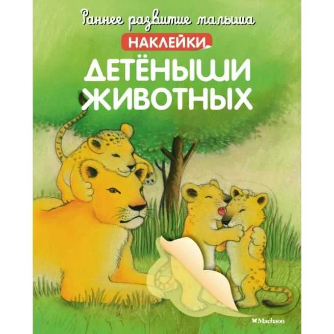 Обложка книги «Детёныши животных»
