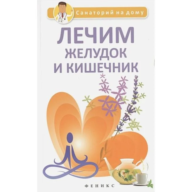 Обложка книги «Лечим желудок и кишечник»