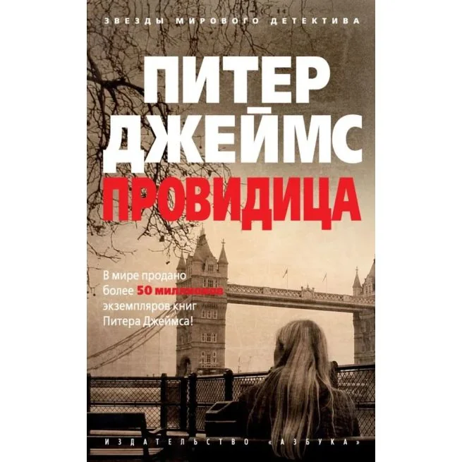 Обложка книги «Провидица. Питер Джеймс»