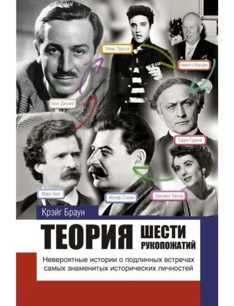 Обложка книги «Теория шести рукопожатий»
