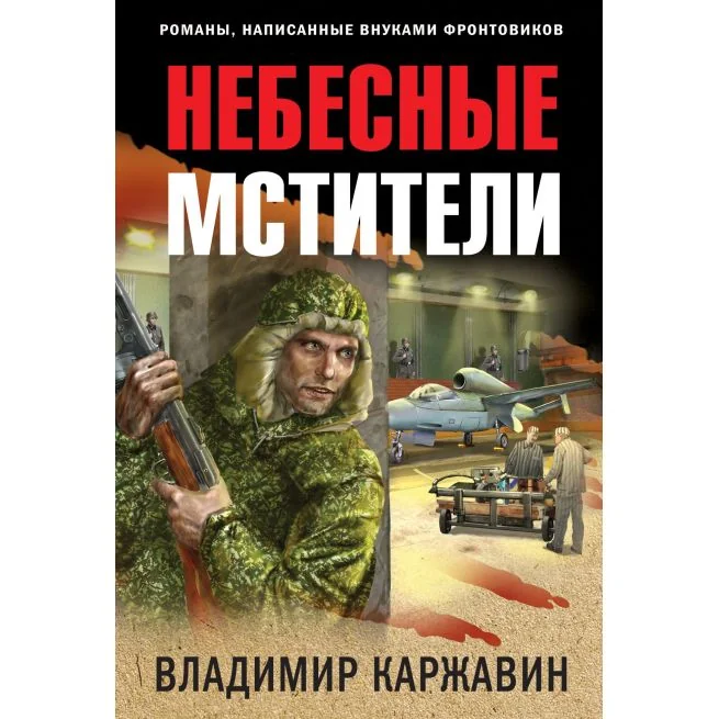 Обложка книги «Небесные мстители. Владимир Каржавин»